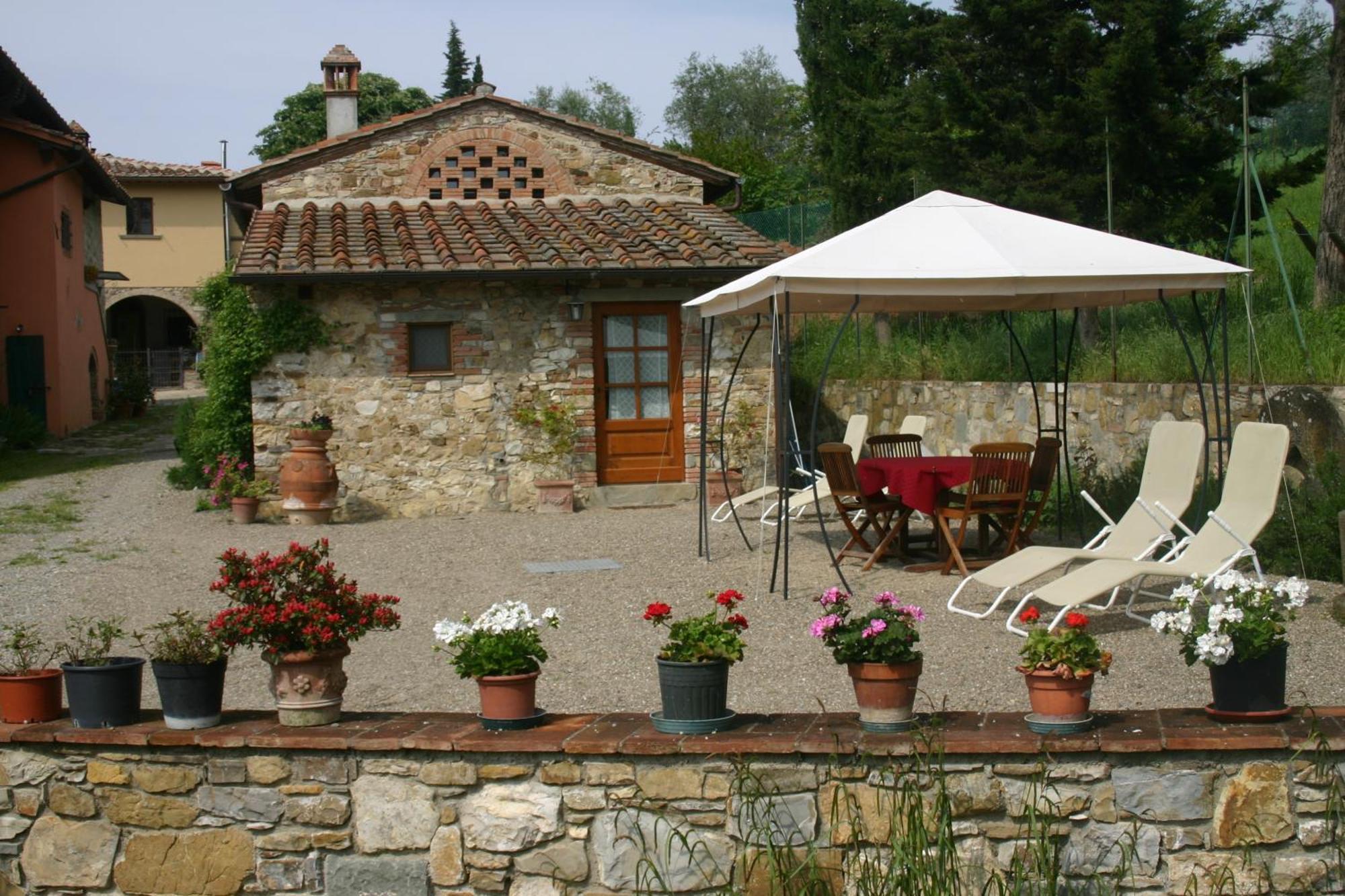 Agriturismo Podere La Cava Mercatale Val Di Pesa Szoba fotó